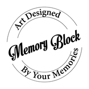 Persoonlijke Fotocadeaus van Memory Block logo
