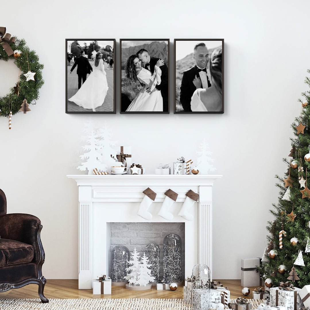 Arvile Floating Frame Set of 3 – foto op hout – Memory Block NL