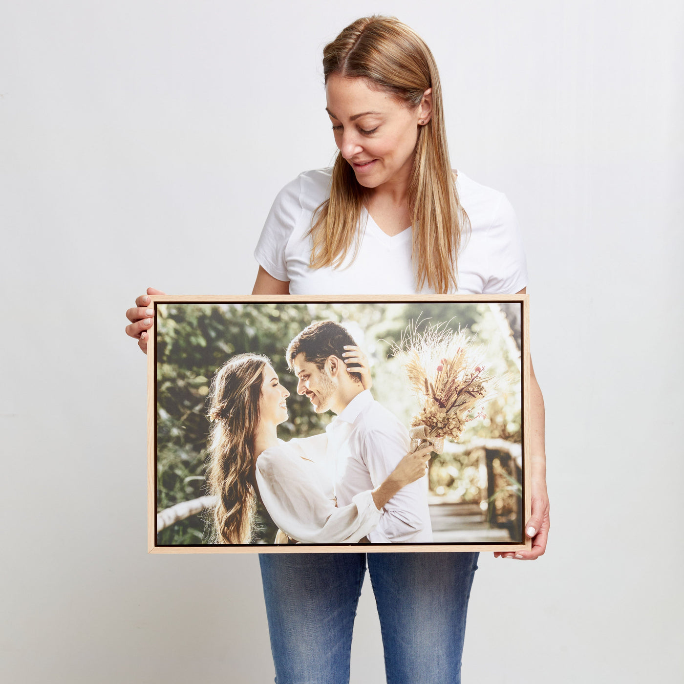 Arvile Floating Frame Set of 3 – foto op hout – Memory Block NL