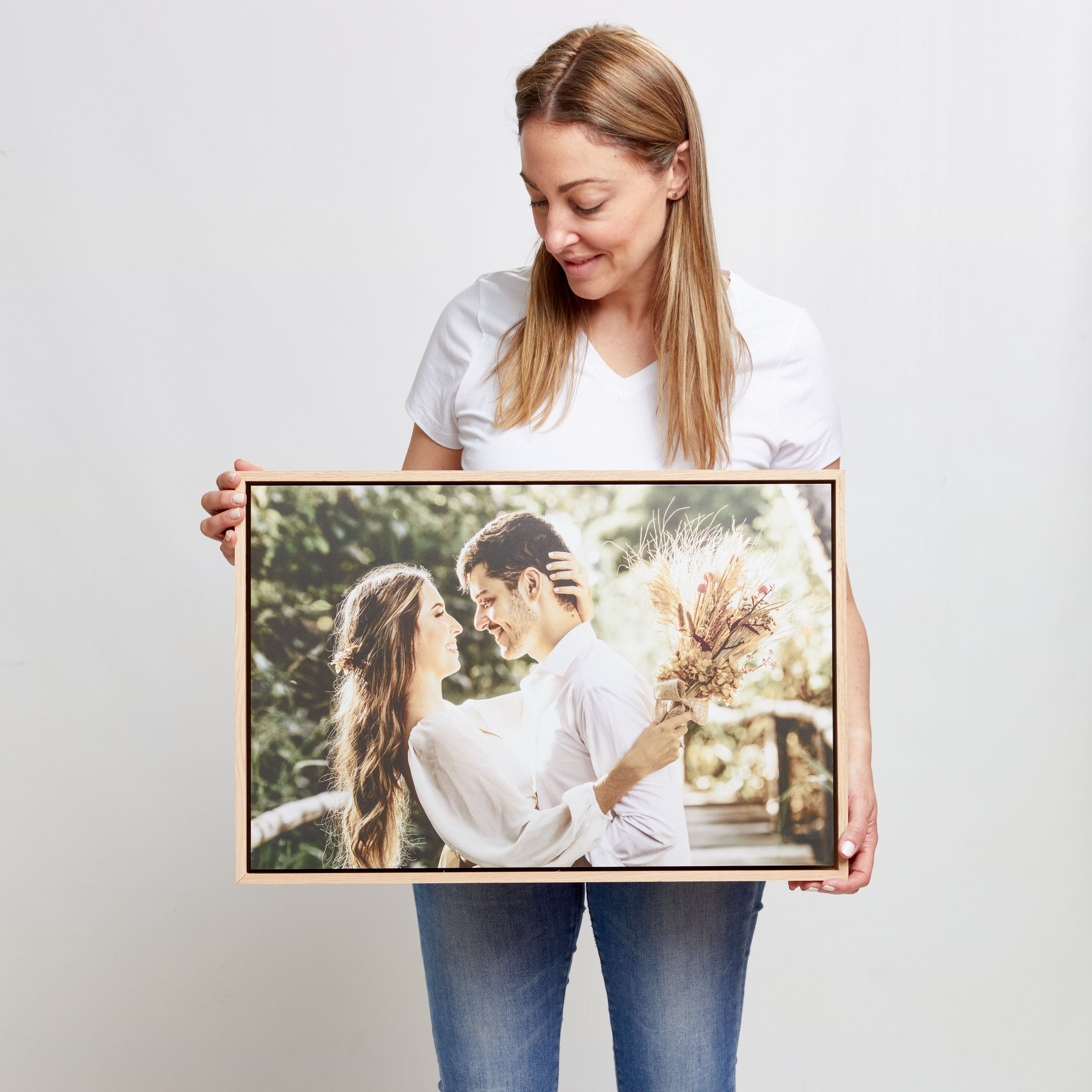 Arvile Floating Frame Set of 3 – foto op hout – Memory Block NL