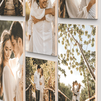 Ash set of 6 – foto op hout – Memory Block NL