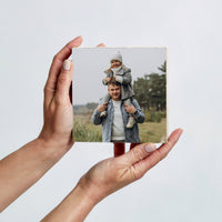 Bamboo Square – foto op hout – Memory Block NL