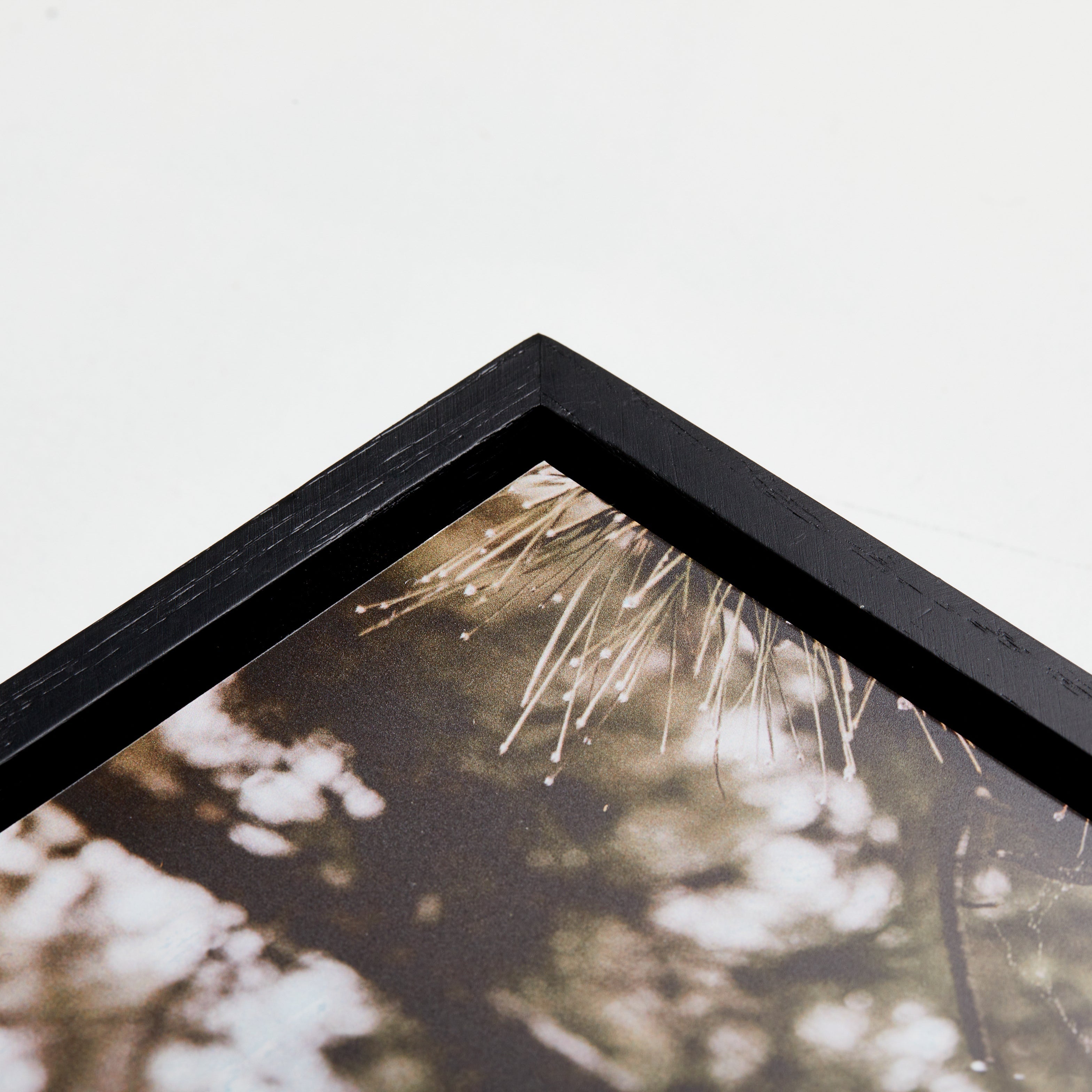 Floating Frame Rectangle – foto op hout – Memory Block NL