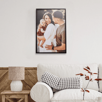 Floating Frame Rectangle – foto op hout – Memory Block NL