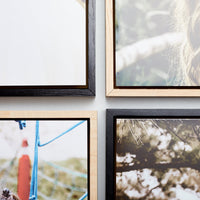Floating Frame Square – foto op hout – Memory Block NL