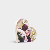 Heart – foto op hout – Memory Block NL