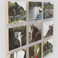 Jaffa set of 9 – foto op hout – Memory Block NL