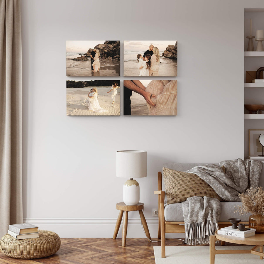 Jordie set of 4 – foto op hout – Memory Block NL