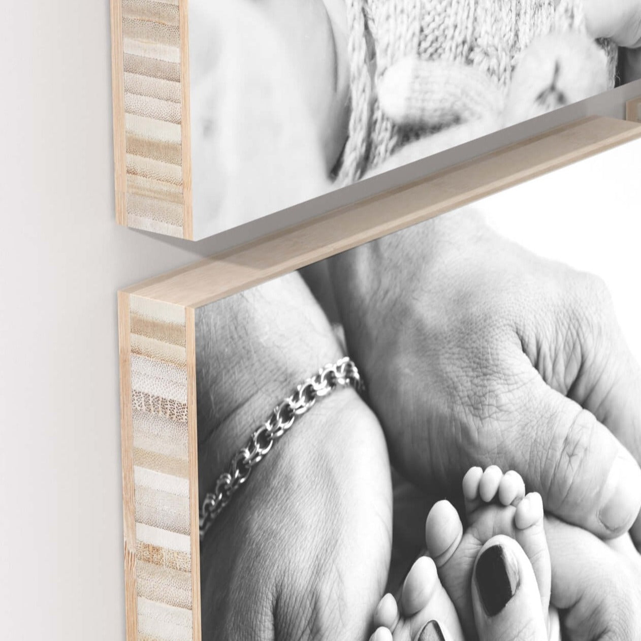 Jordie set of 4 – foto op hout – Memory Block NL