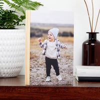 Pine Rectangle – foto op hout – Memory Block NL