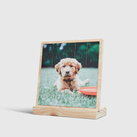 Square Puzzle – foto op hout – Memory Block NL