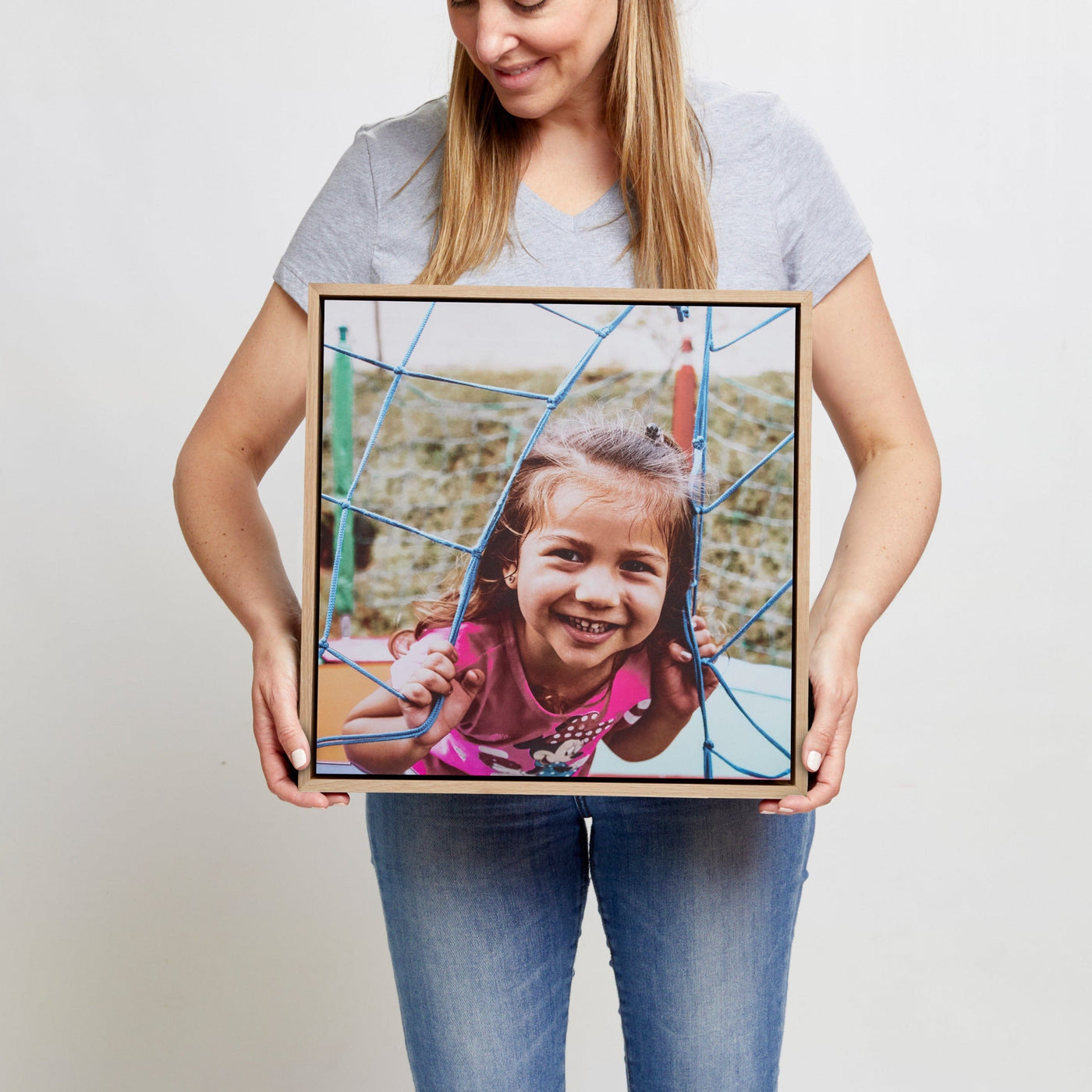 Walker Floating Frame set of 6 – foto op hout – Memory Block NL