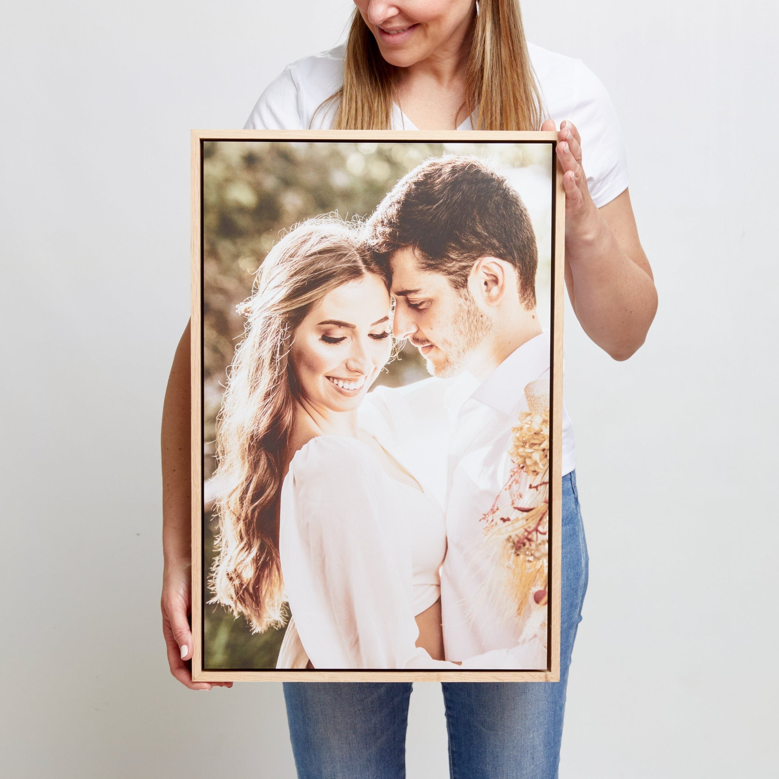 Walker Floating Frame set of 6 – foto op hout – Memory Block NL