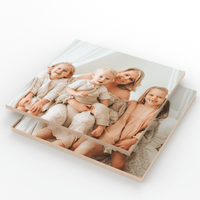 Wood Tile – foto op hout – Memory Block NL